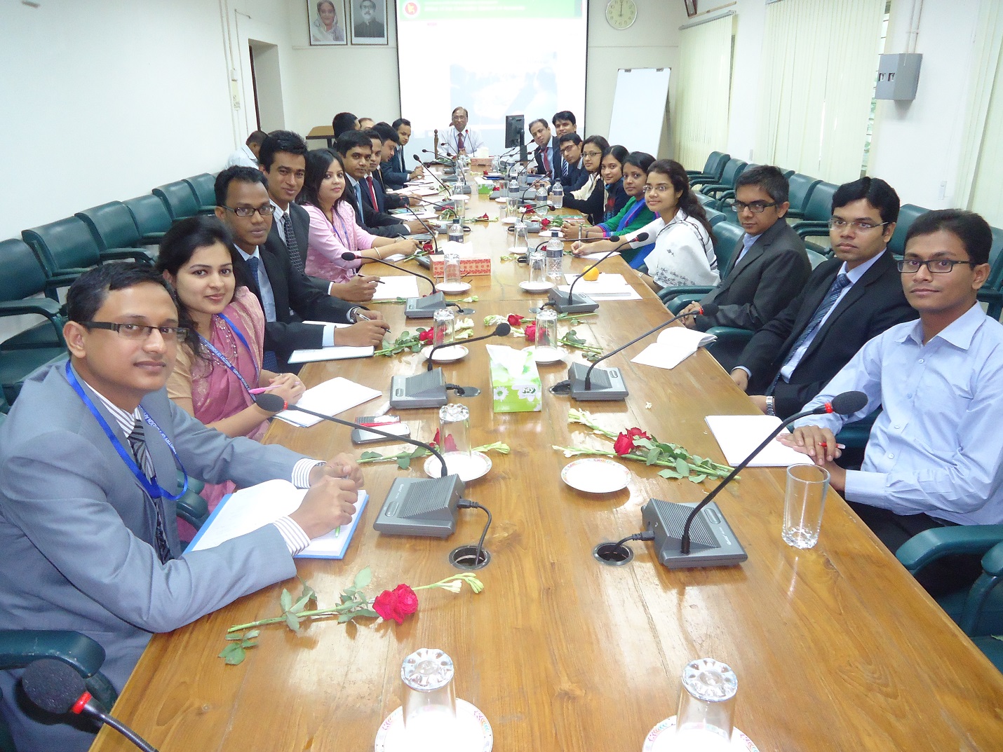 Foreign Ministry officials visit CGA.JPG